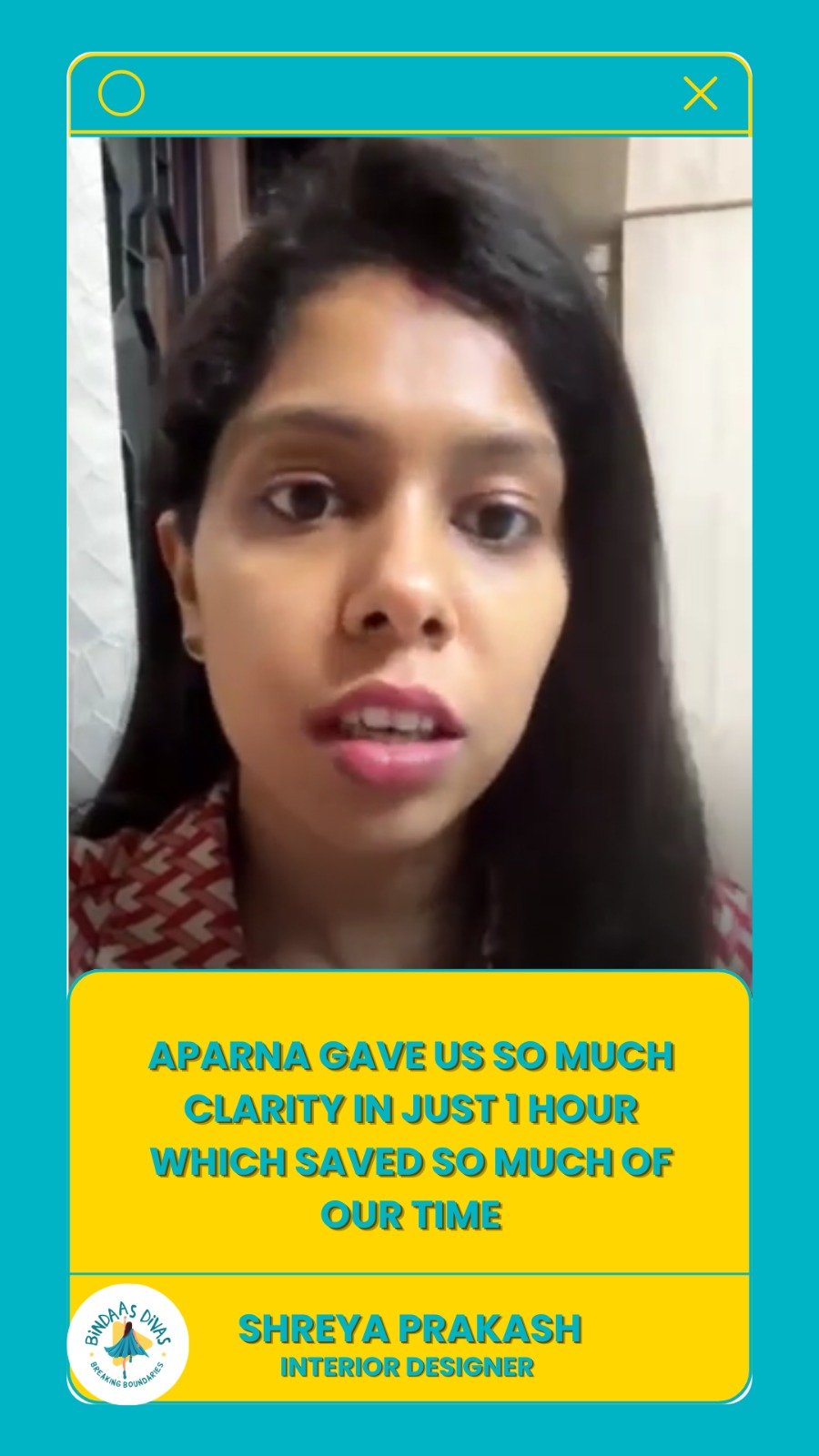 Shreya Prakash Testimonial