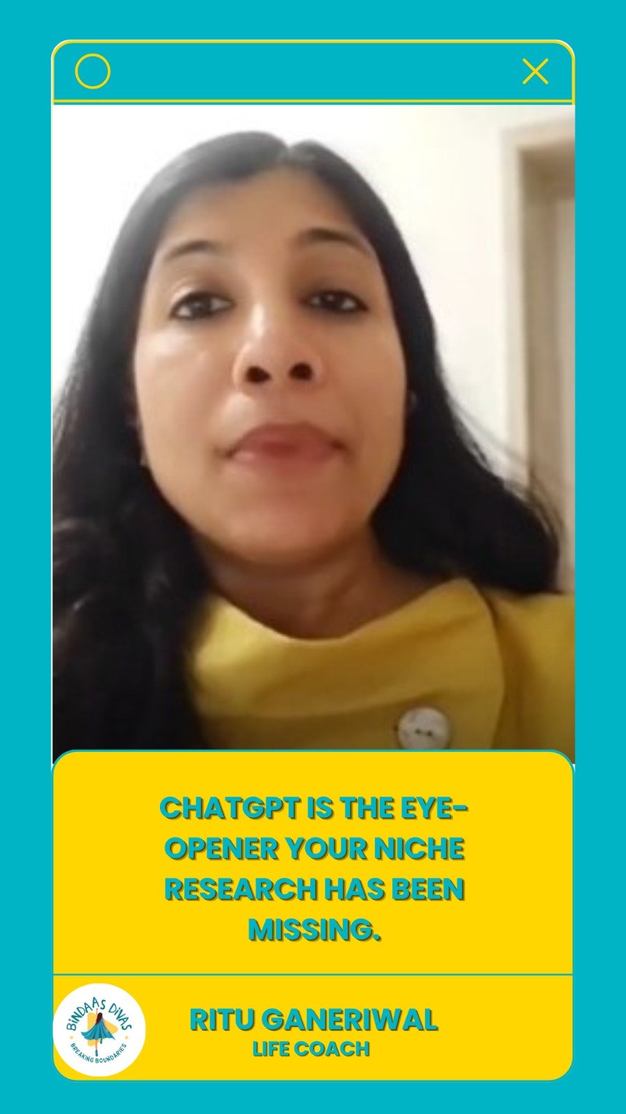 Ritu Ganeriwal Testimonial